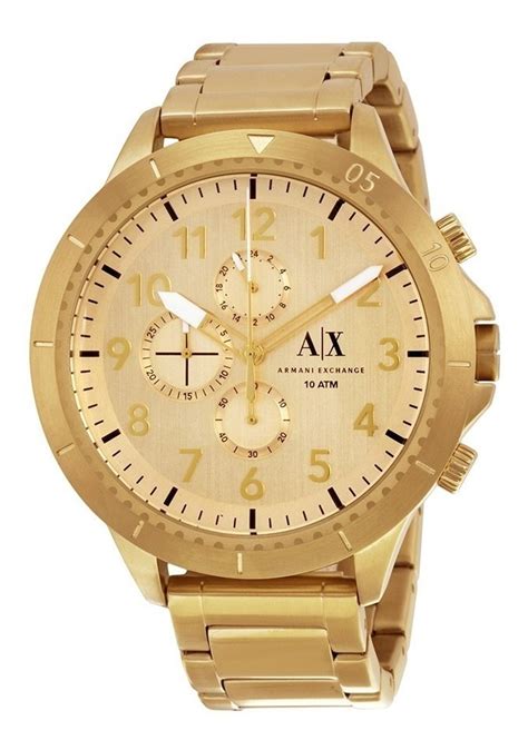 reloj ax dorado